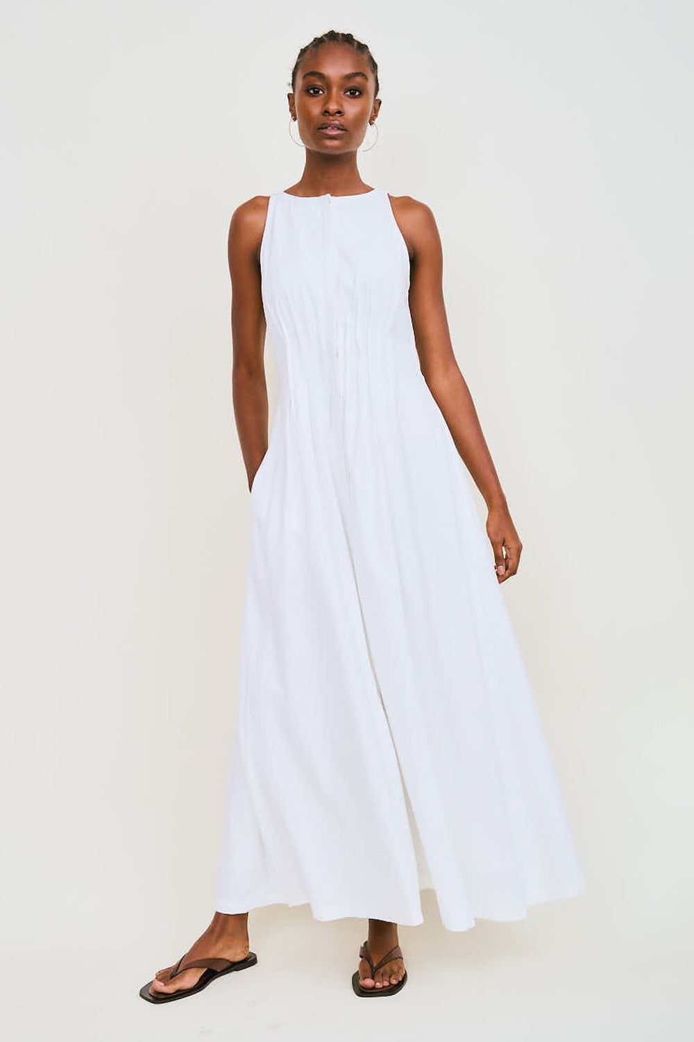 87origins fehintola pleat dress 87Origins Fehintola Pleat Dress
