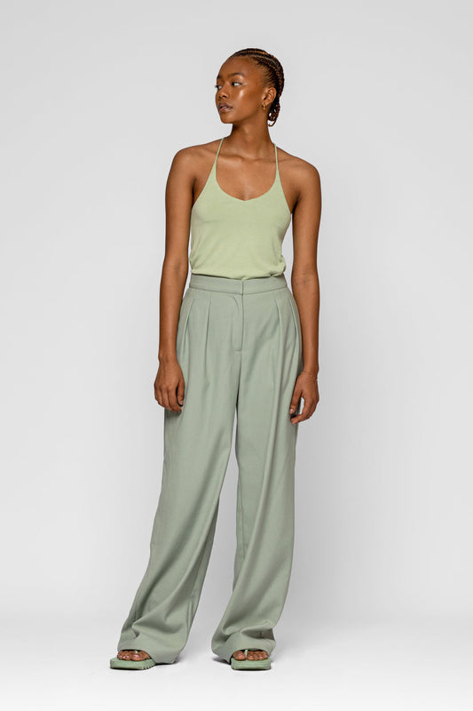 RAW EDGE SUIT TROUSERS