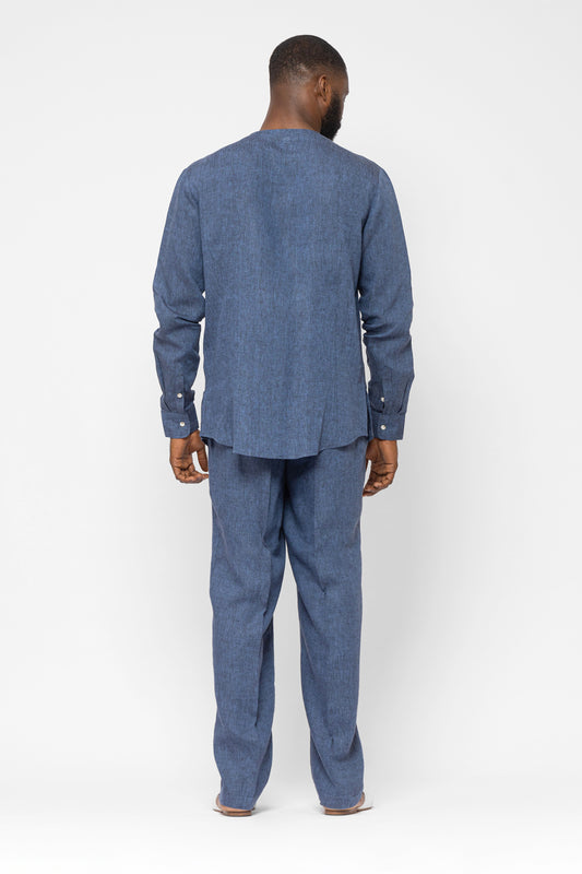 LINEN BASEBALL SHIRT