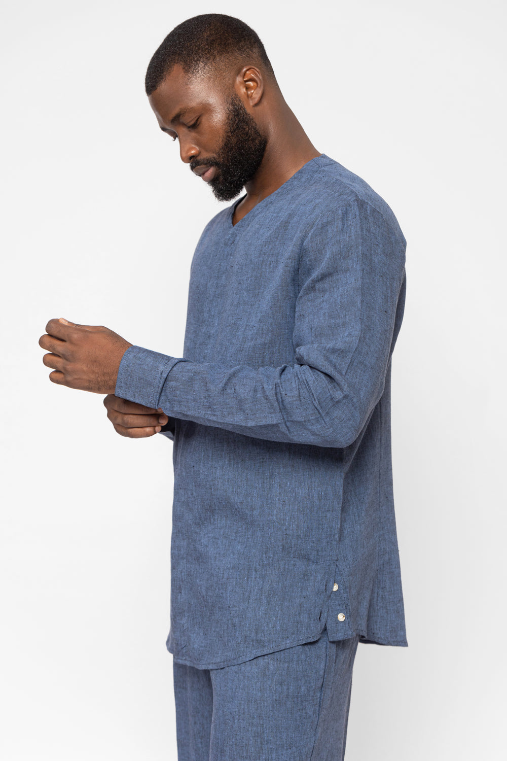 LINEN BASEBALL SHIRT