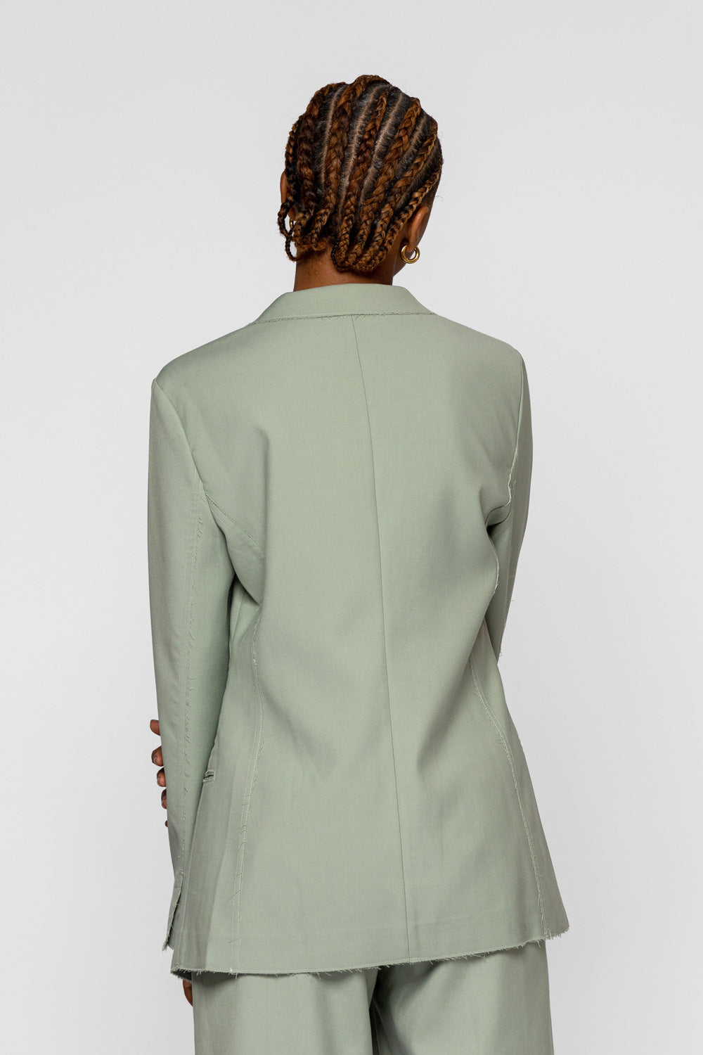 RAW EDGE SUIT JACKET
