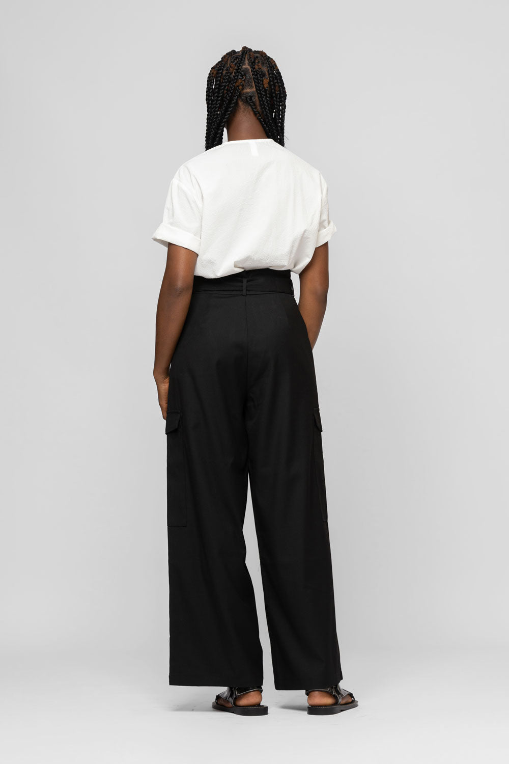 PAPER BAG TROUSERS