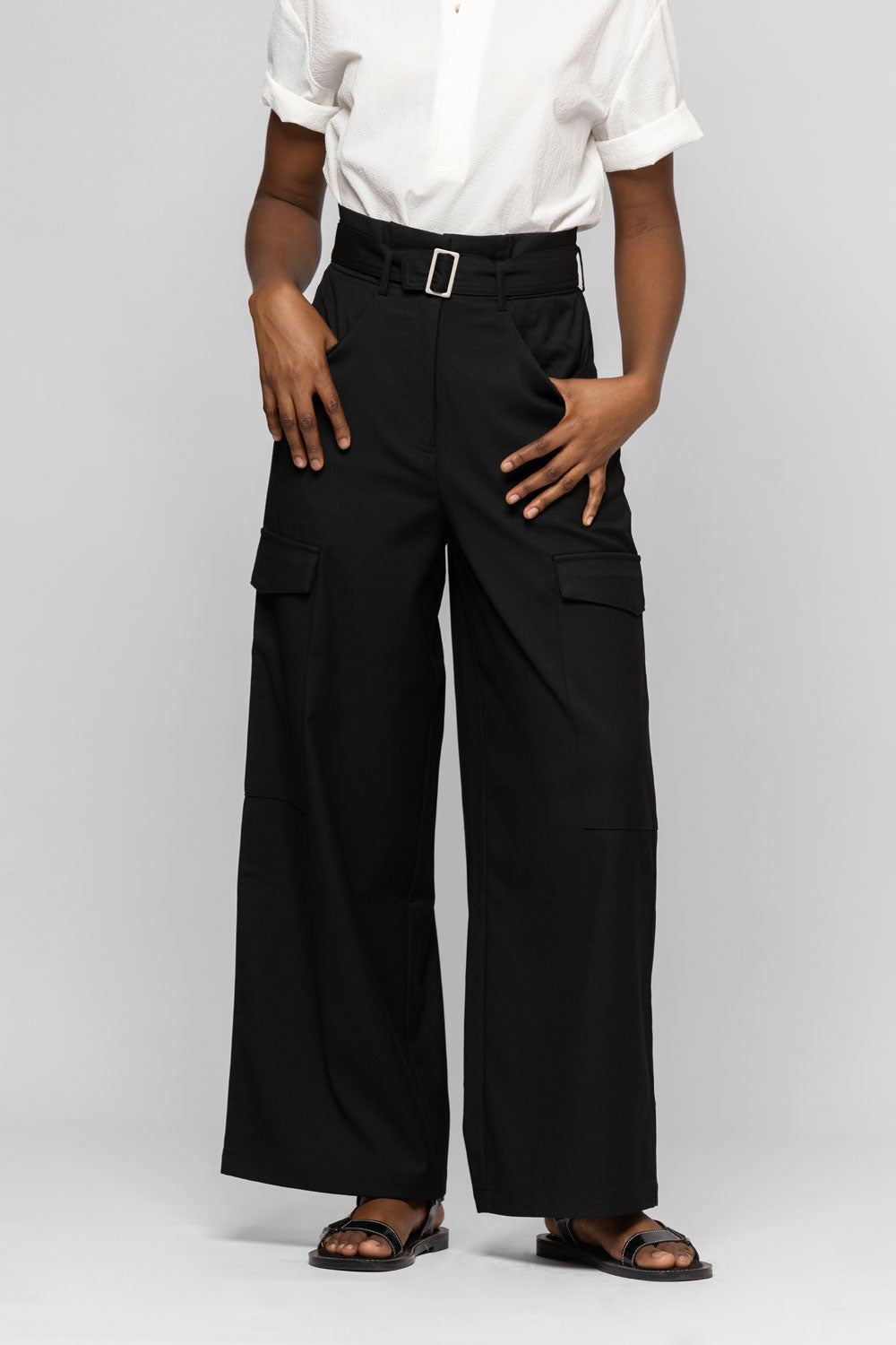 PAPER BAG TROUSERS