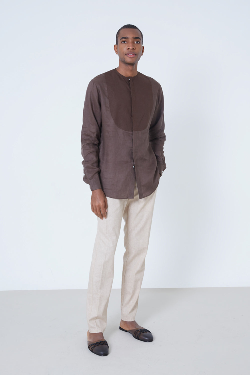 BIB DETAIL SHIRT