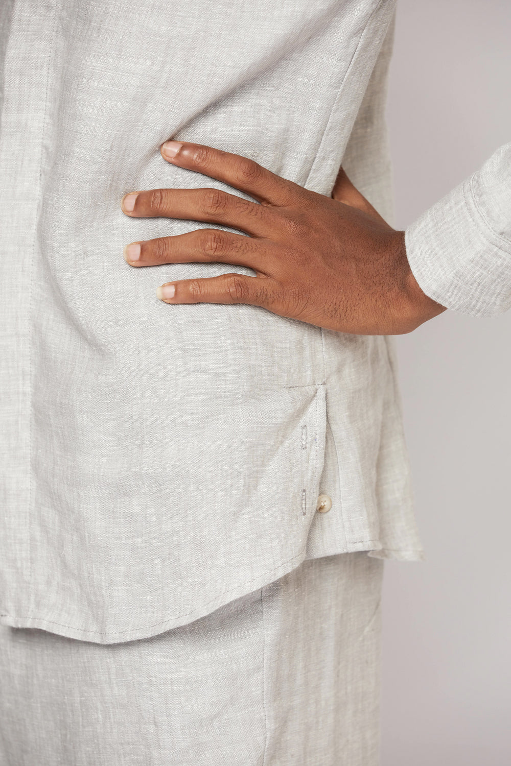 LINEN BASEBALL SHIRT