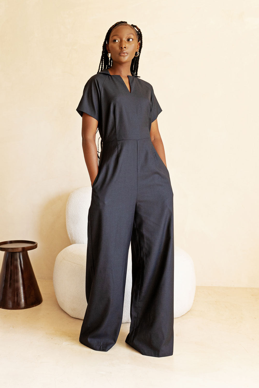 WIDE LEG JUMPSUIT